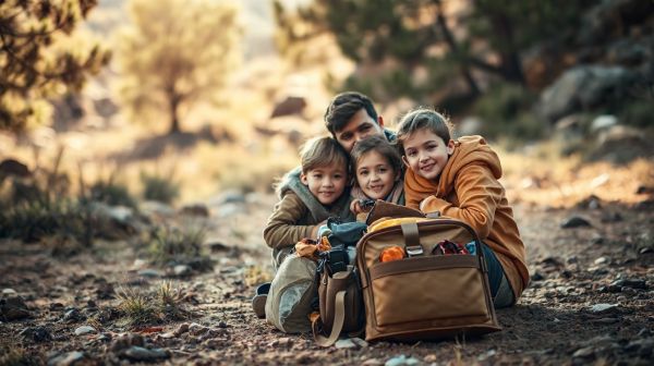 Les essentiels pour un sac d'urgence familial efficace