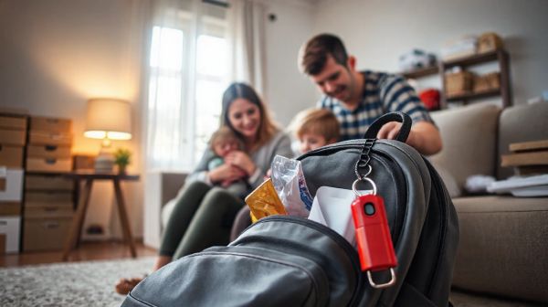 Les essentiels pour un sac d'urgence familial efficace