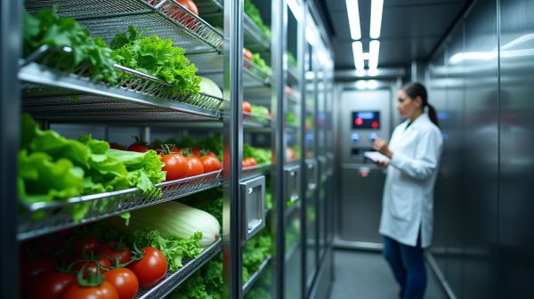 Optimiser le stockage des produits frais avec une chambre froide