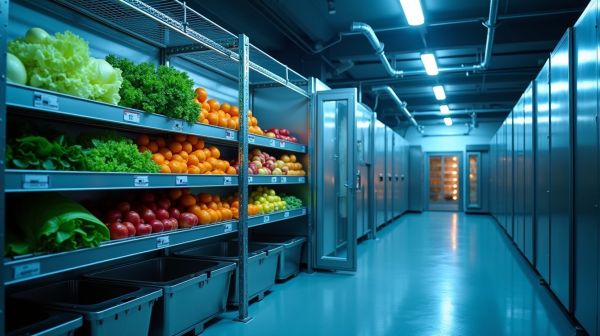 Optimiser le stockage des produits frais avec une chambre froide